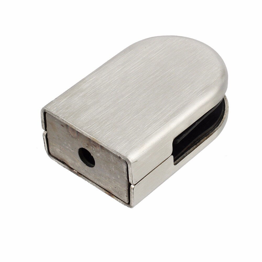 Neoteck 8 Uds 6/8/10/12mm acero inoxidable 304 pinza soporte para vidrio Clip soporte parte posterior plana para barandilla de balaustrada de ventana
