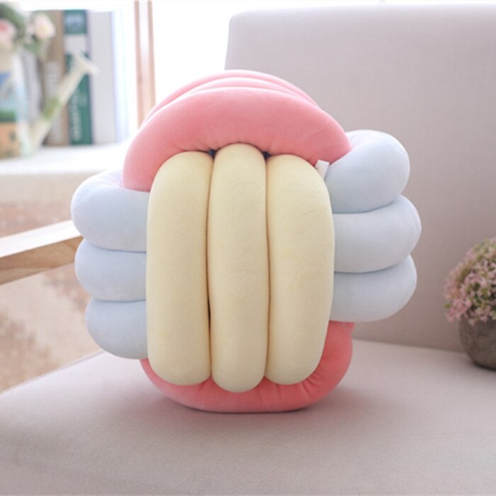 Gemengde Kleuren Weven Kussen Kussen Baby Kussen Cuddle Pillowtoddler Bal Kussen Nursery Decoratie Kinderkamer: 04