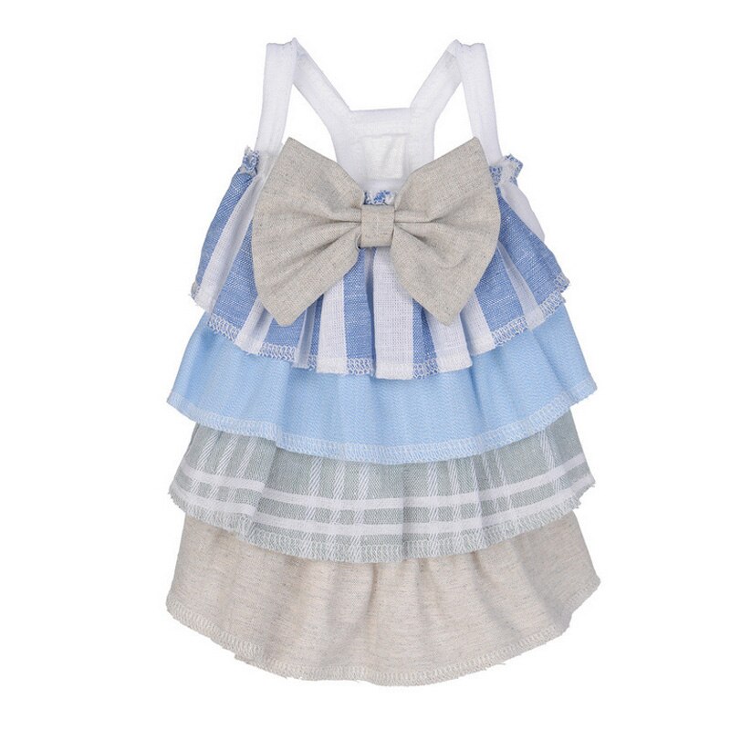 Huisdier Kat Hond Jurk Kleding Prinses Jurk Party Cat Kostuum Hond Vest voor Kleine Honden Katten Trouwjurk Huisdier Kleding outfit 45: Blauw / XL