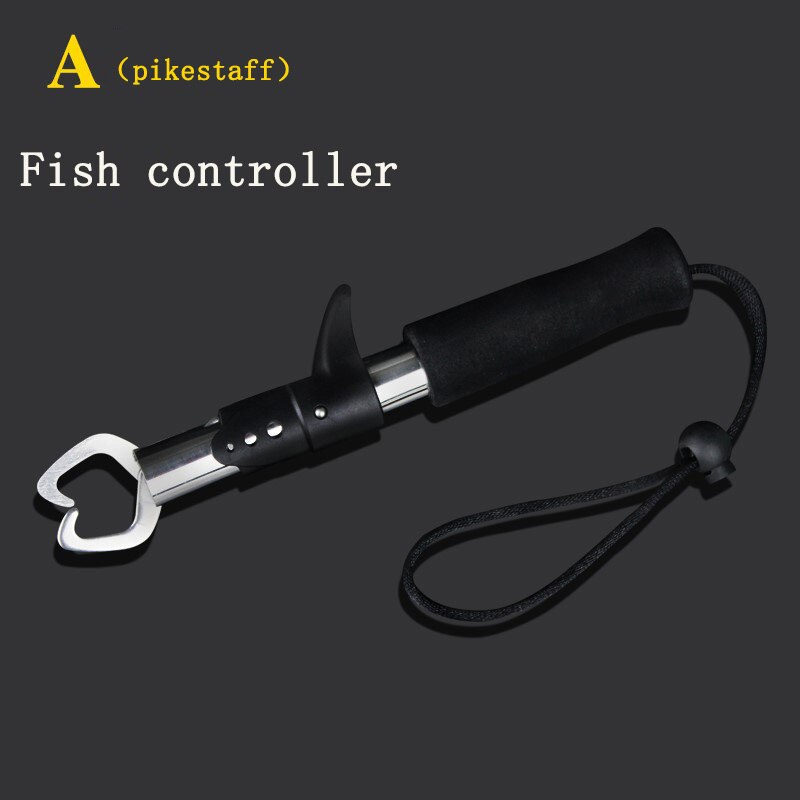Fish control device pliers set fish catching device fish taking pliers with scales with ruler grips straight handle T-shaped: color-1