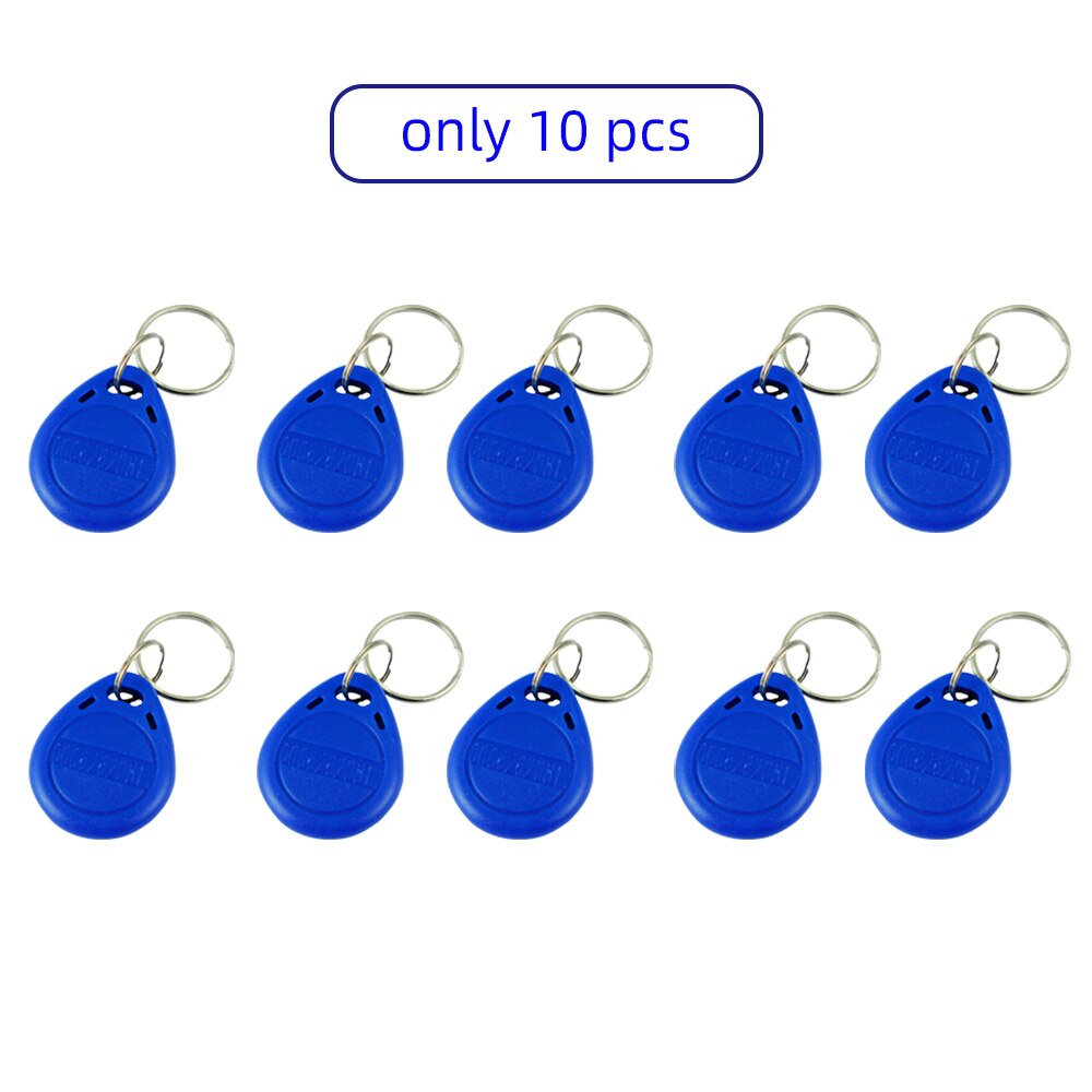 mini 125Khz RFID Access Control Keypad Card Reader For Door Lock access control system Wiegand 26 34 Output 1000Users: 10 ID Keys