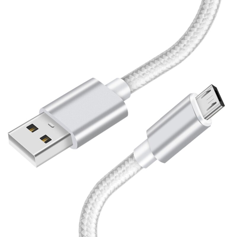 2A Nylon Mikro USB Kabel Schnelle Ladung USB Daten Kabel für Samsung Vivo LG Lenovo Tablette Android praktisch USB ladekabel