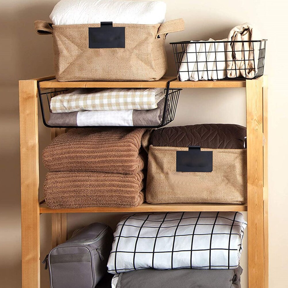 16pcs Price Label Holders Bin Labels Holder Plastic Label Clip for Supermarket