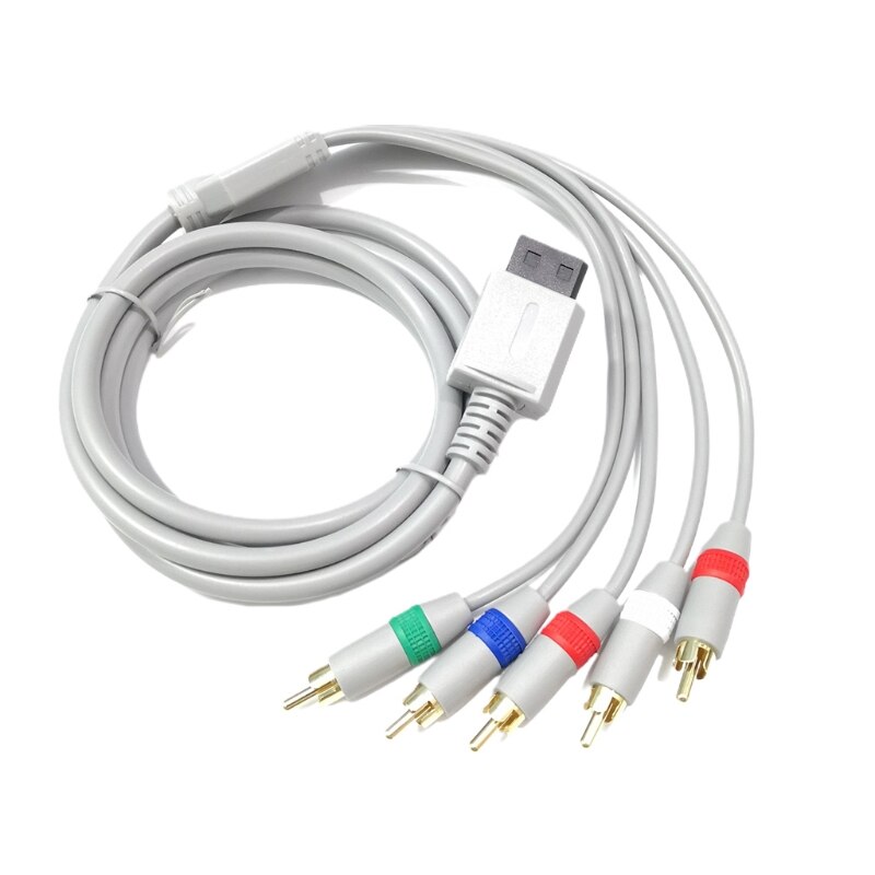 Component Audio Video Kabel Compatibel Met Wii Vervanging 5 Rca Video Stereo Audio Av Kabel Naar Hdtv Edtv 6 Voeten