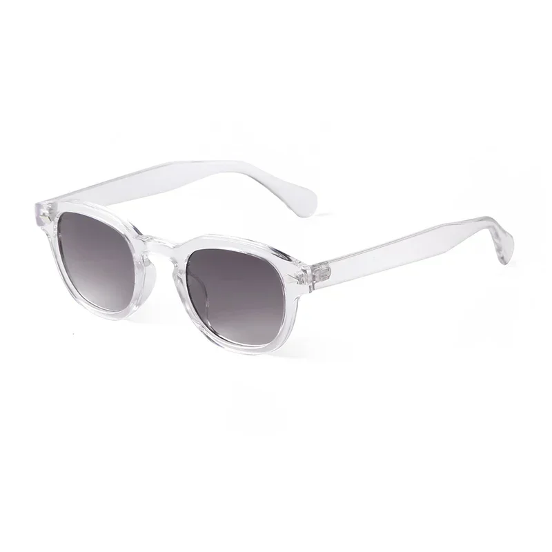 HISTORIA Vintage remache carey gafas de sol redondas mujeres hombres 2022 de Retro amarillo azul lente gafas de sol cuadradas S22728: Negro