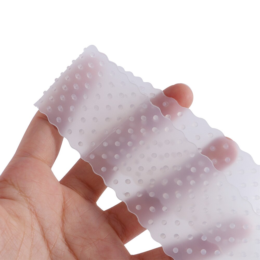 Gennemsigtig silikone pandebånd glider unisex-formet elastisk paryk bånd blonder paryk greb hårbånd til parykker sport yoga