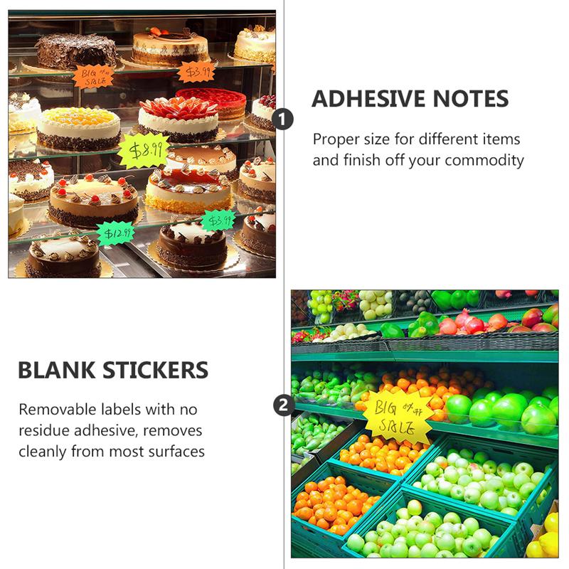 1 bag of Supermarket Price Label Retail Store Explosion Stickers