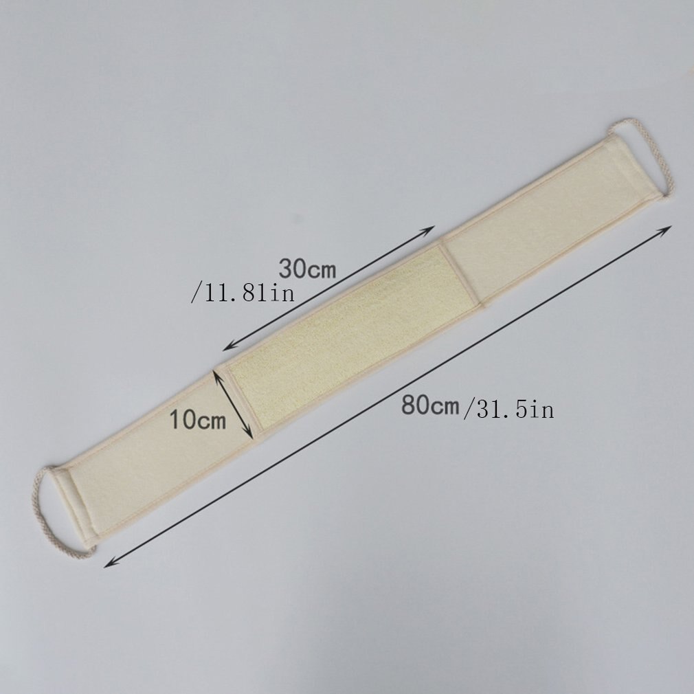 Natural Soft Exfoliating Loofah Bath Shower Unisex Massage Spa Scrubber Sponge Back Strap Body Skin Health Cleaning Bath Brush