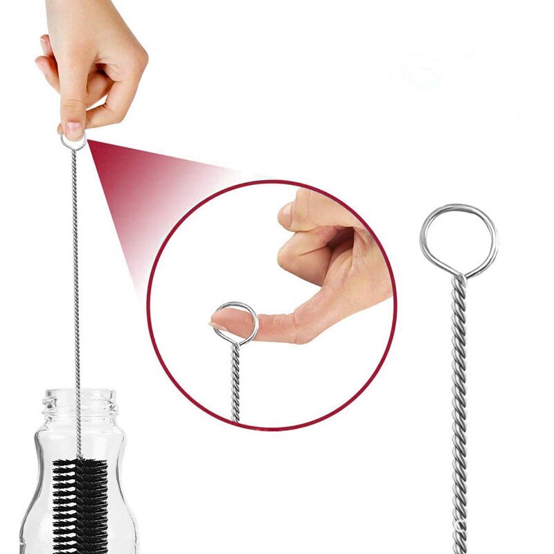 Faltbare Lange Griff Tasse Pinsel Baby Flasche Pinsel Schwamm Reiniger Auslauf Tasse Glas Teekanne Waschen Reinigung Werkzeug Reinigen Pinsel