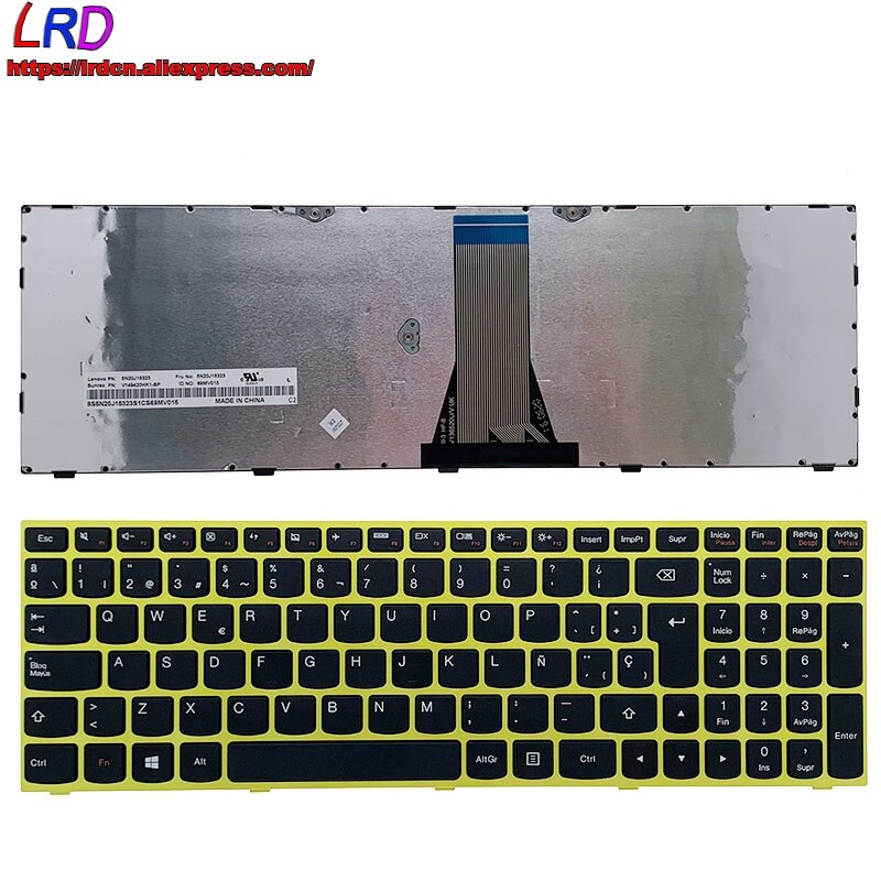 Sp Spaanse Keyboard Voor Lenovo E50 E51 B70 B71 Z50 Z51 B50 G51 G50 -70 -45 -80 -30 -75 300 -15ISK -17ISK 500 -15ACZ 5N20J15323