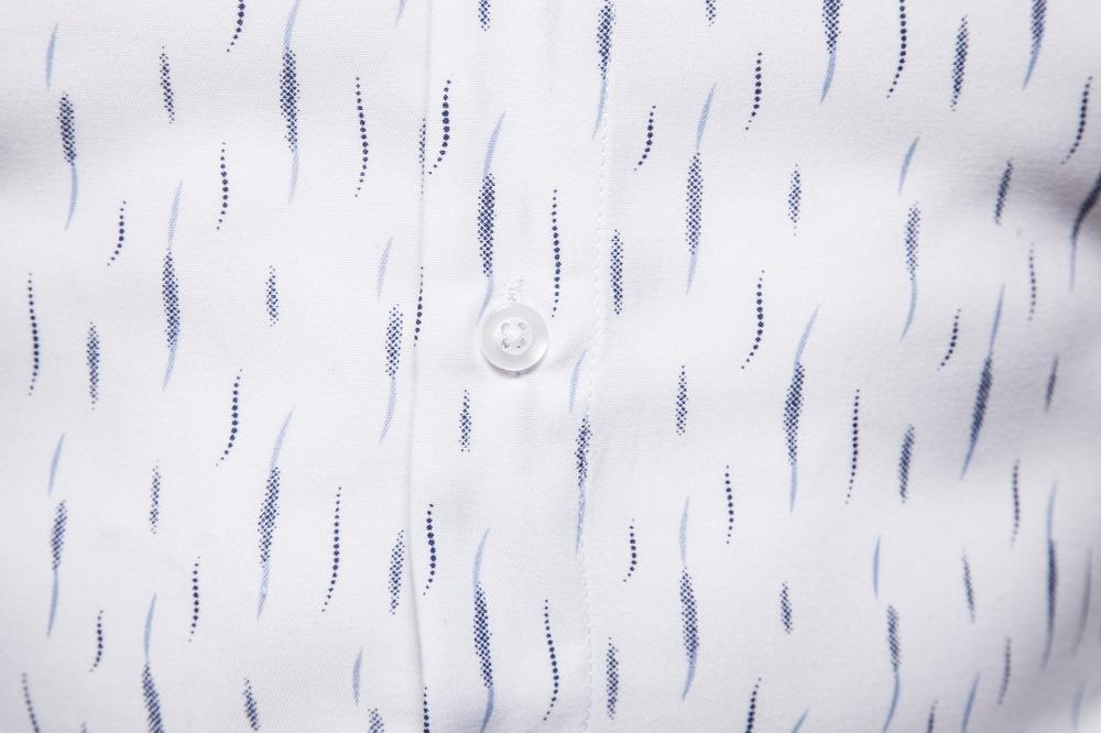 Skjorte herre kortærmede skjorter bomuld afslappet solid skjorte herre skjorter