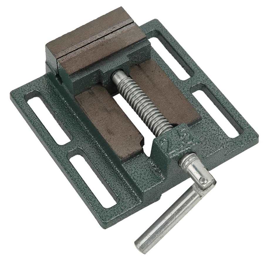 Screw Drill Press, Locking Screw High Precision Milling Press Drilling Machine 2.5 Inch Bench Clamping Tools For