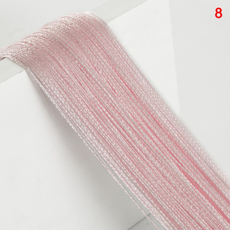 Kleurrijke Deur String Gordijn Tassel Gordijn Voor Deuropening Partitie Home Decor Window Divider Tassel Screen UD88: 8