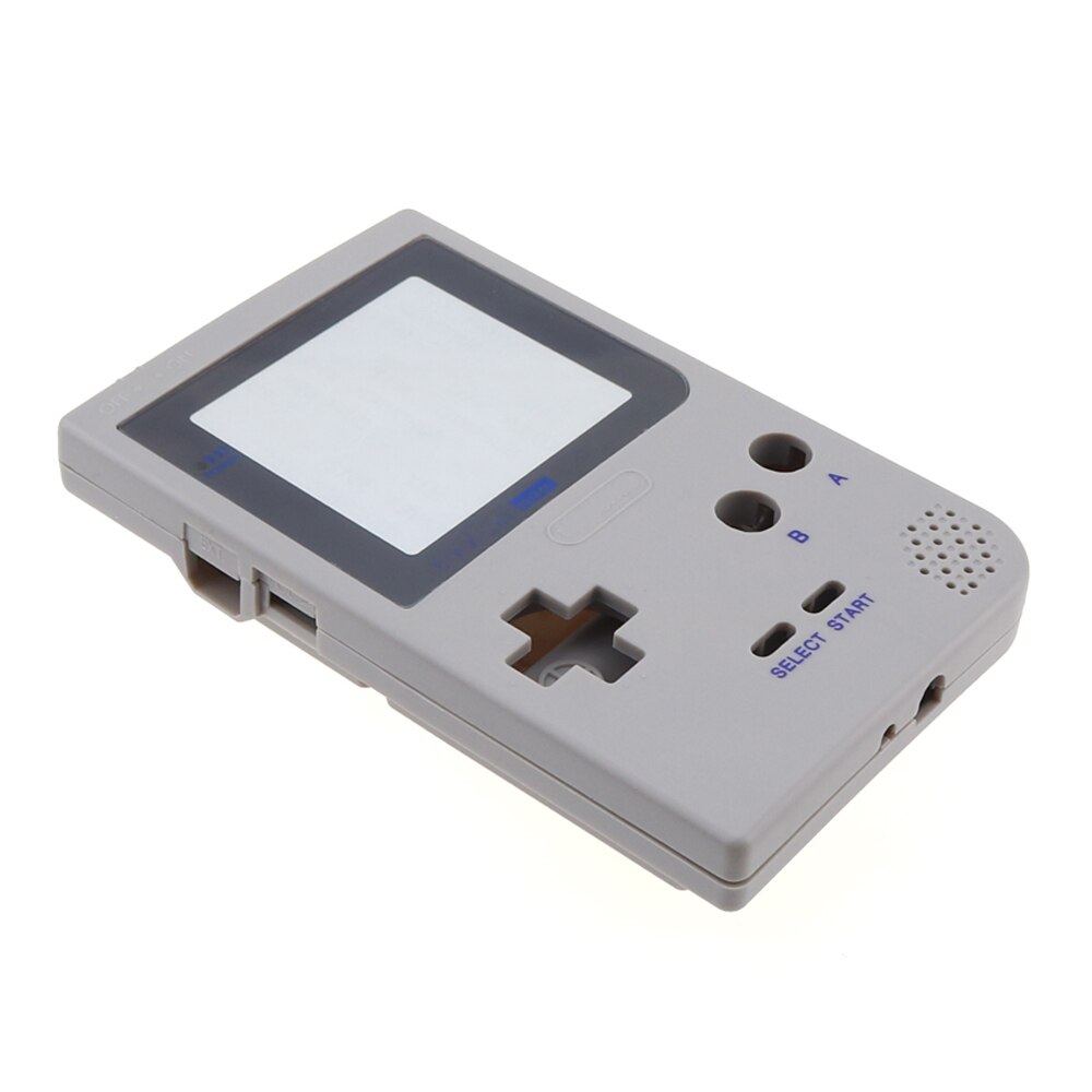 1PCS di Plastica Pieno di Caso Della Copertura Dell'alloggiamento per Gameboy Pocket Console di Gioco per GBP Borsette Caso W/Bottoni Kit pad in gomma A Vite Driver