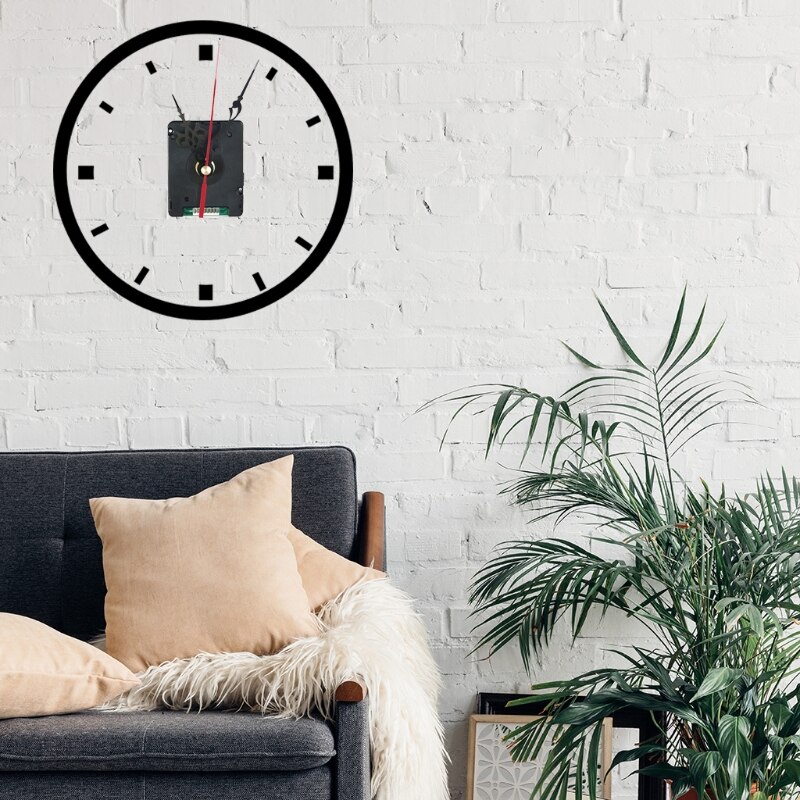 Quartz DIY Wall Clock Movement Kit Germany EU Wave Mechanism Repair Parts Replacement Parts Sweep Silent Movement Set