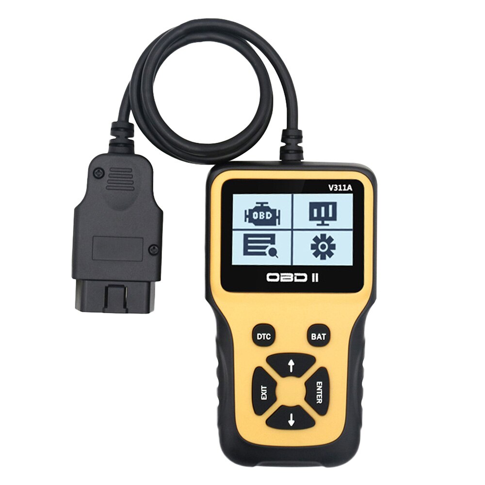 V311A Universal OBD2 Code Reader OBDII OBD Auto Code Reader Automobile Diagnostic Scanner Engine Light Error Analyzer