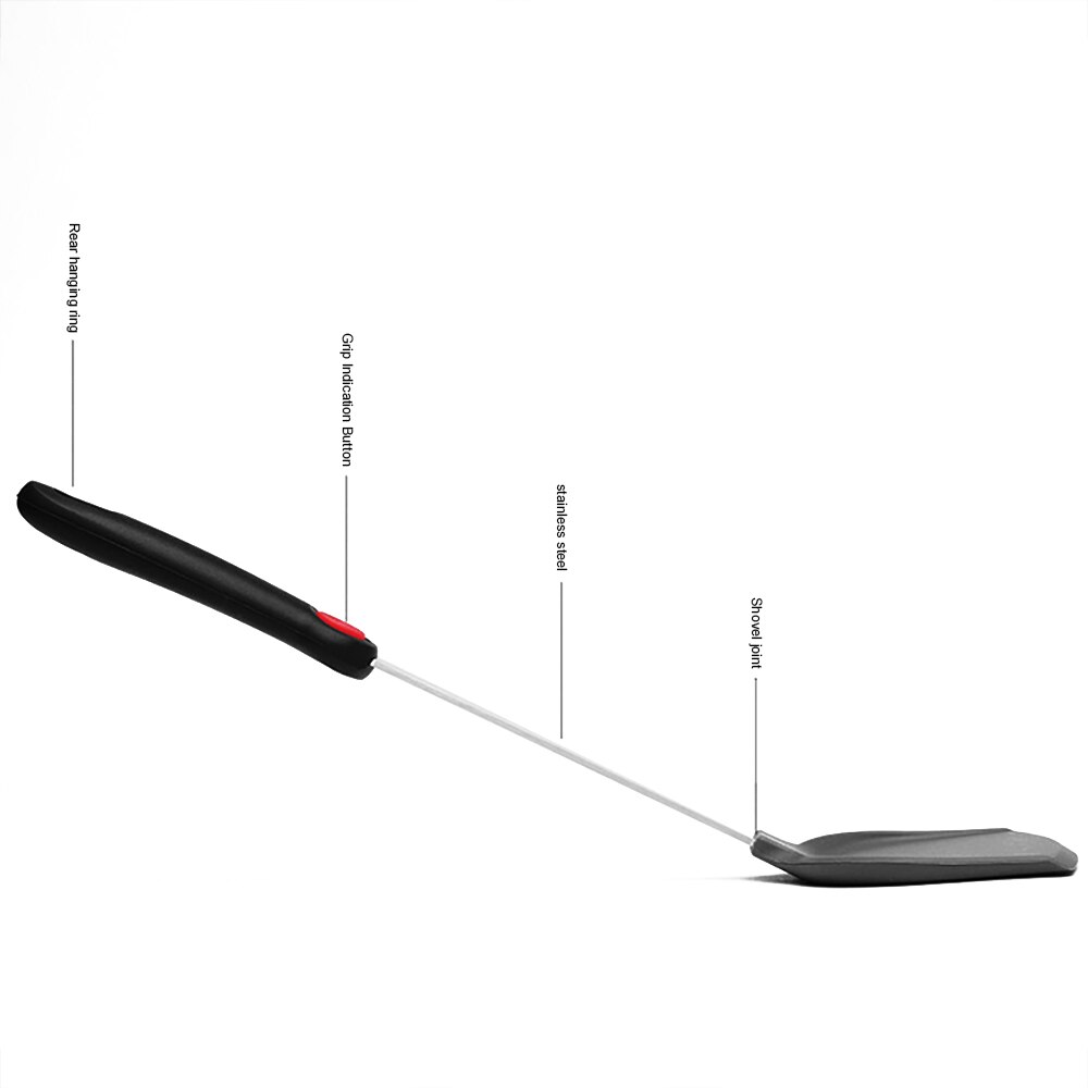 Food grade silicone shovel stainless steel non-stick pot kitchen Tool