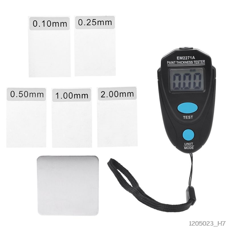 Testeur numérique de revêtement de peinture automobile, EM2271A Fe/NFe 0.00-2.20mm d'épaisseur