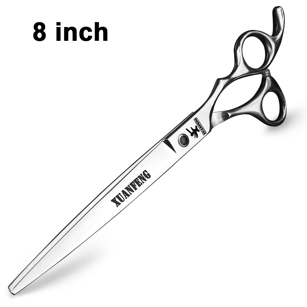 hairdressing scissors 6 inch 5/5.5/6.5/7/8 inch hair cutting thinning scissors Barbershop hairdressing tool set: 8 inch Cutting