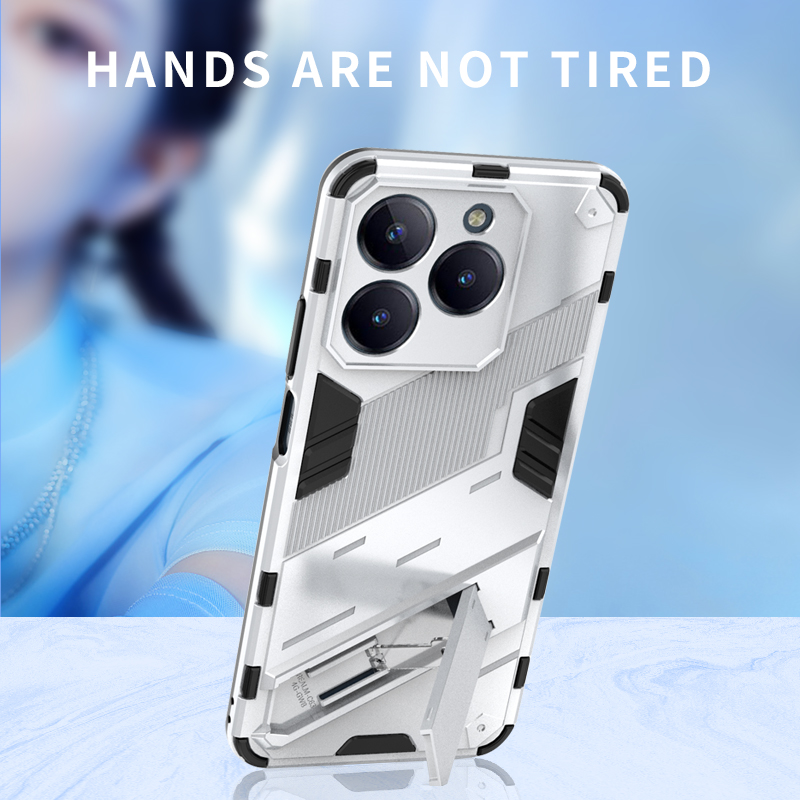 Shockproof Case For Realme C51 C53 C55 C61 C63 C65 C67 Note 50 4G Bumper Armor Back Holder Phone Cover for OPPO A79 5G Fundas
