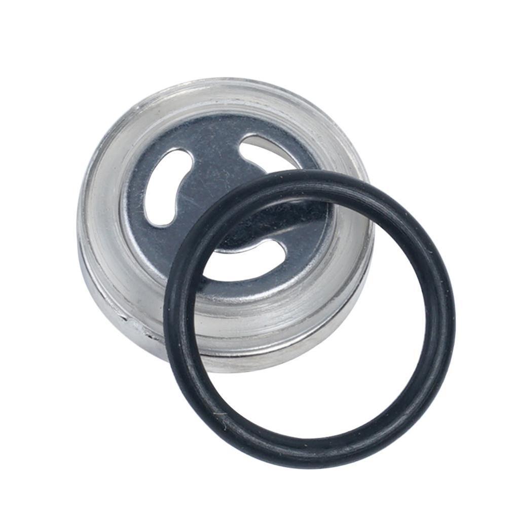 2 sæt 18mm motorcykel master bremsecylinder reservoir sigtglas med gummipakning til motorcykelbremse koblingsgreb