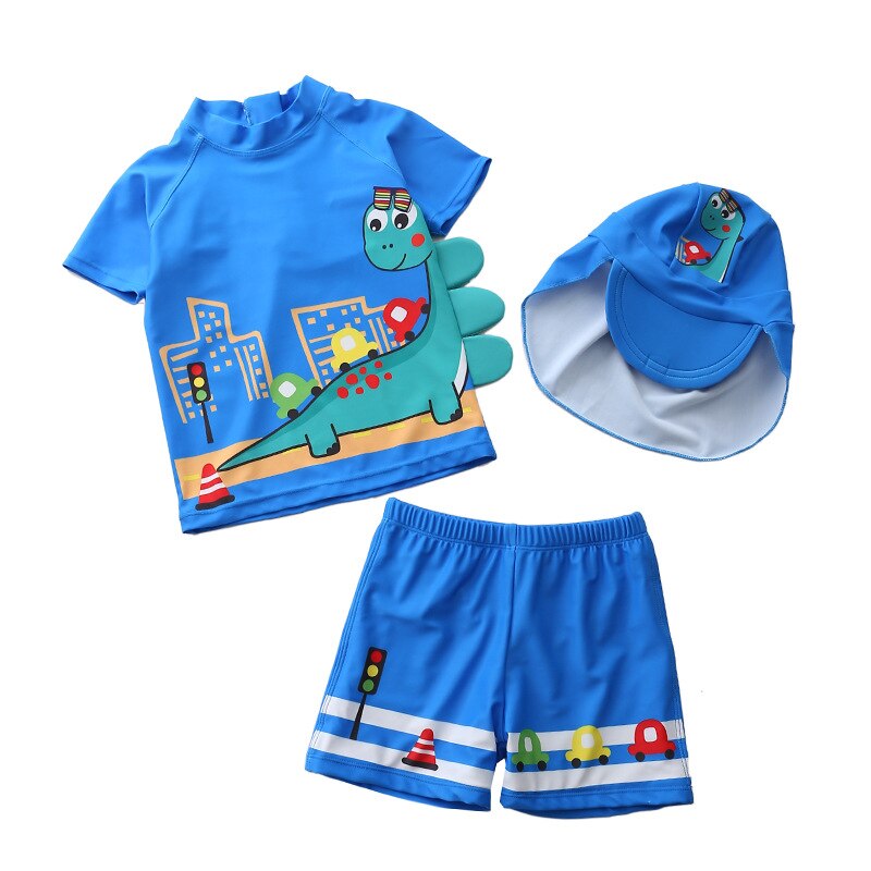 2022 children&#39;s swimsuit boys baby split shark suit: Xl