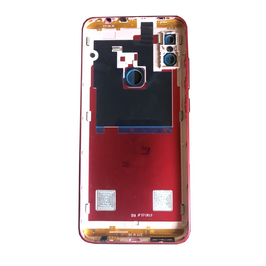 Original For Xiaomi Redmi Note 6 Pro Battery Back Cover Housing Door Case Panel + Camera Glass Lens+ Side Keys Replacement Parts