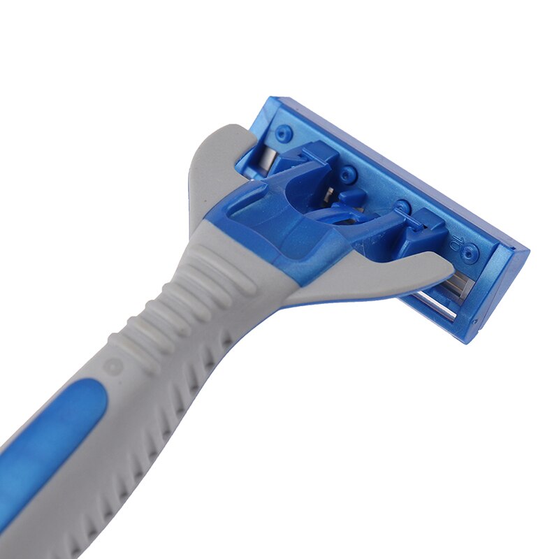 2 Stuks Vervangbare Straight Veiligheid Scheermes 5 Lagen Scheermesjes Met 1 Handvat Mannen Scheerapparaat Scheermesjes Gezicht zorg