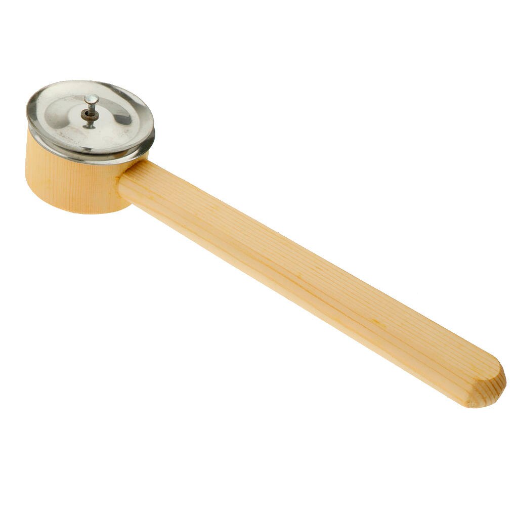 Wooden Shaker Musical Party Favor Baby Shaker Hammer Toy for Baby Preschool Education