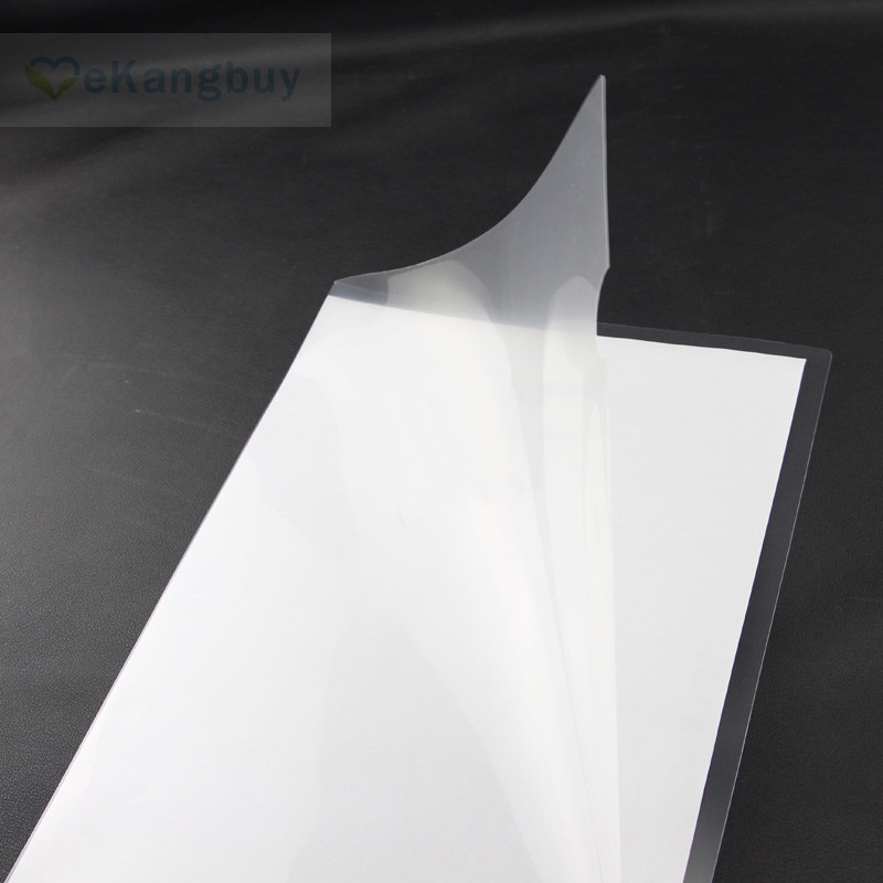 30pcs A4 Clear L-shape File Holder Single layer Transparent File Organizer