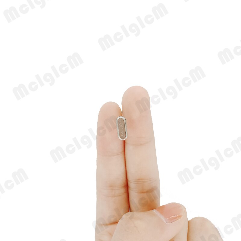 20pcs hc-49s 24MHz 24.000mhz 20ppm 20pF quartz resonator