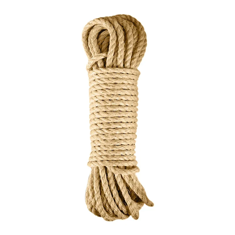 Natural Sisal Rope Cat Scratcher Rope Tree Scratching DIY Toy Paw Claw Furniture Protector Scratching Post Cat Accessories: L