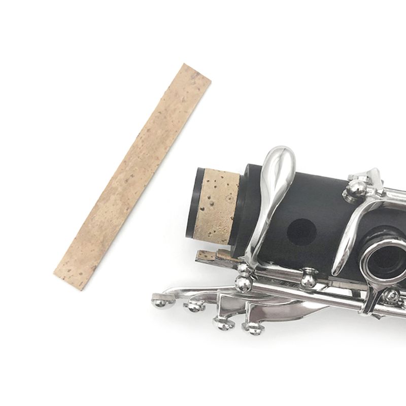 10 Pcs/Set Bb Clarinet Neck Joint Cork Sheet Musical Instruments Parts Accessories 91*13*2mm