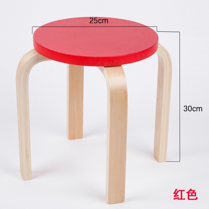 Children's Study Table and Chair Stool Solid Wood Chair Kindergarten Baby Study Table and Chair Color Stool: Dark Khaki