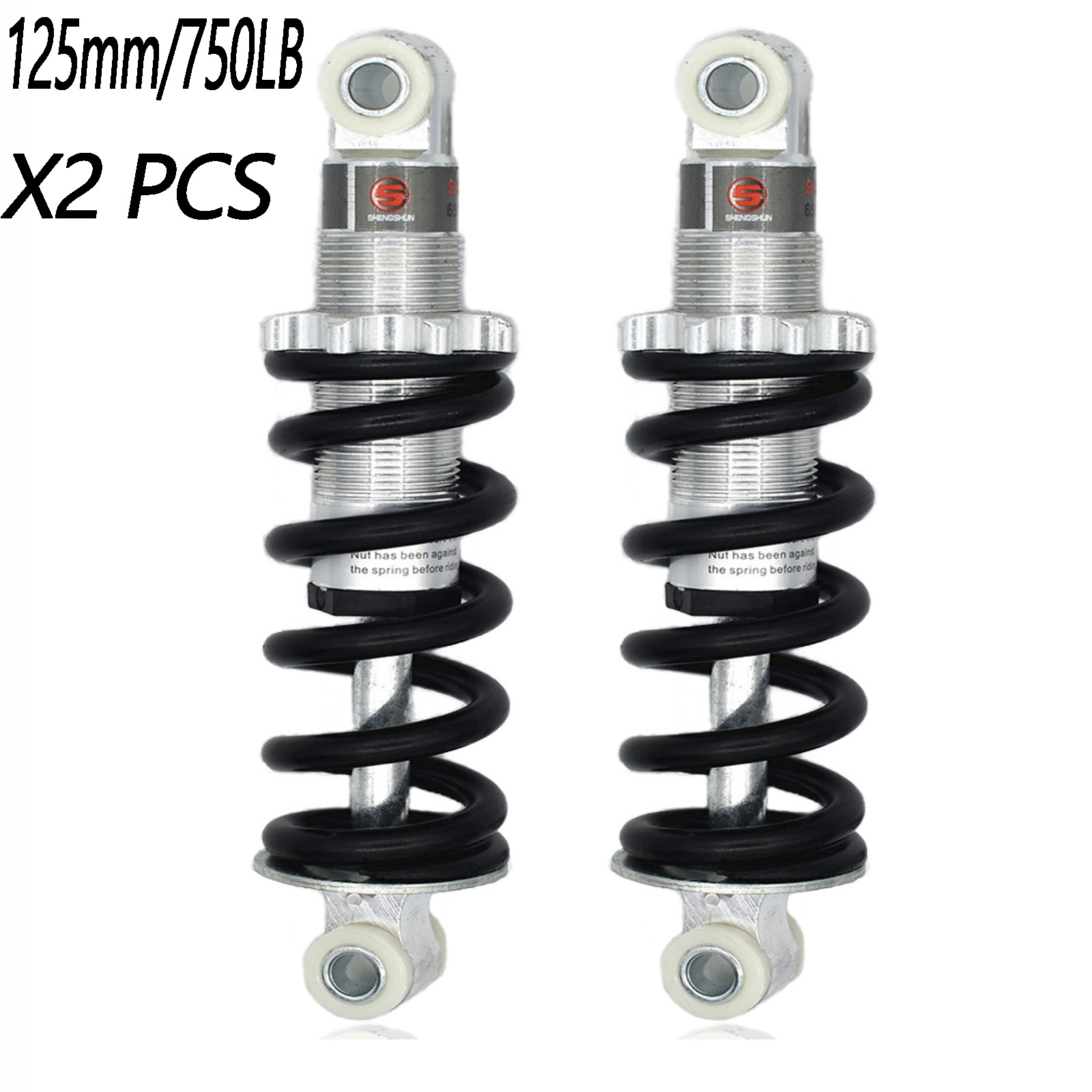 100MM 125MM 150MM 180MM 190MM 200MM rear suspension shock for 47cc 49CC super Minimoto ATV electric scooter mini Pocket Bike: Pink