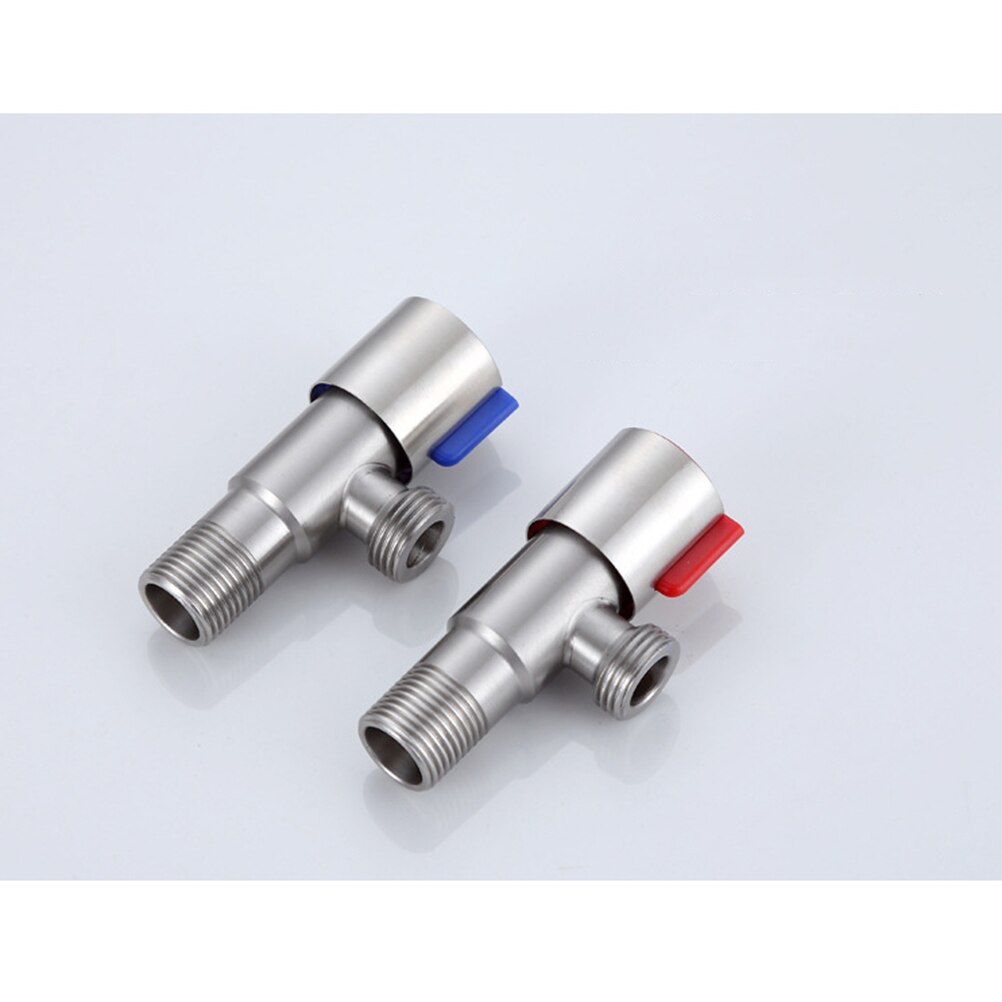 Sink Shut Off Valve Bathroom Angle Valve Stainless Steel Lead-free Shut Off Vavle for Toilet Kitchen Sink