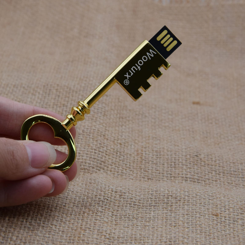 Pen drive metálico 2.0, pen drive usb 2.0 de 64gb 32gb 16gb 8gb para presente
