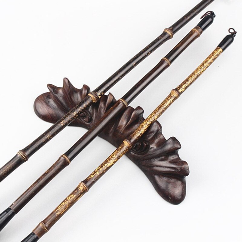 3PCS Wenfang Sibao Purple Bamboo Brush Set Natural Slub Brush Calligraphy Pen Hook Line Pen