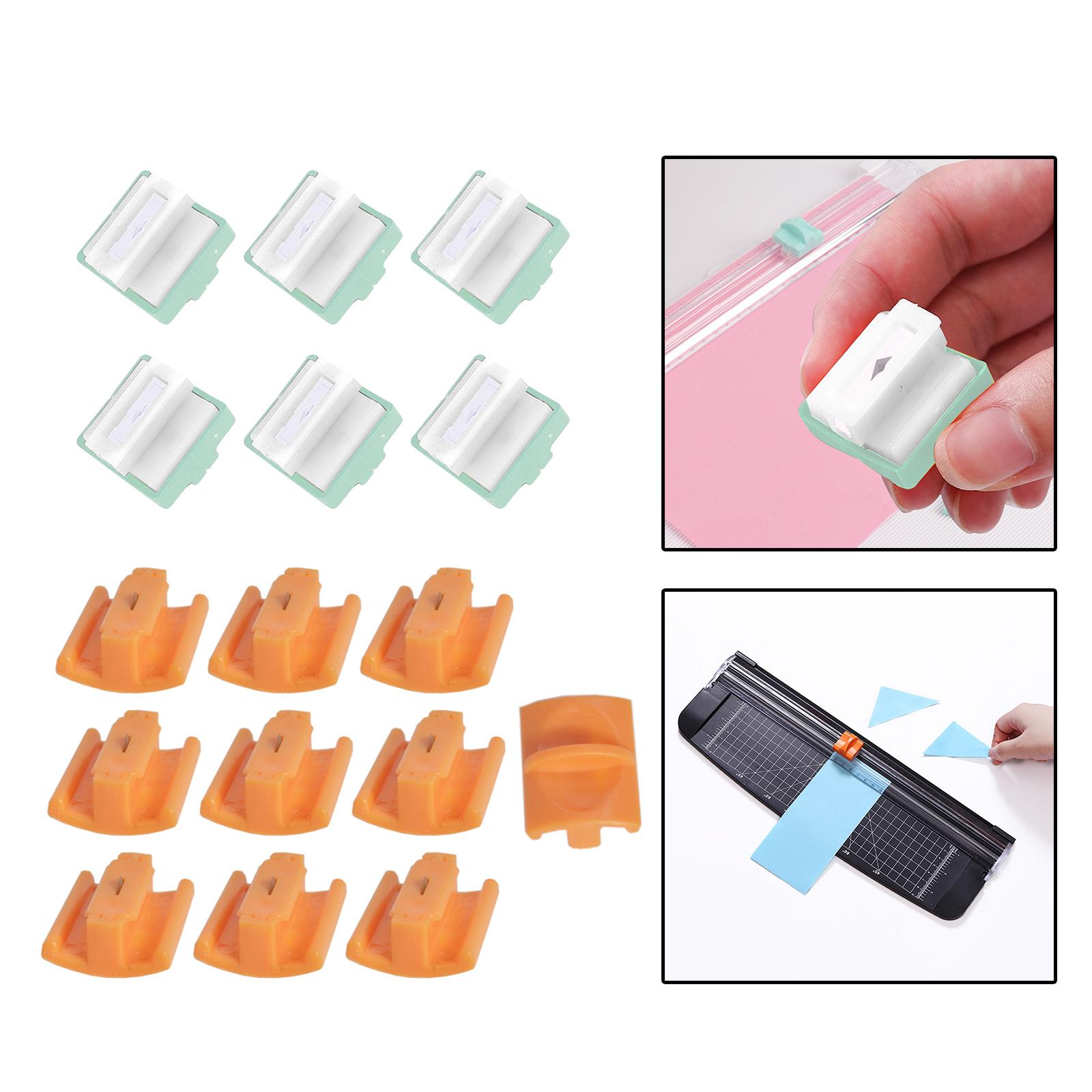 16 Pieces Durable Paper Cutter Replacement Blades Paper Trimmer Blades for Card Album Paper Cutting Craft Paper Scrapbook
