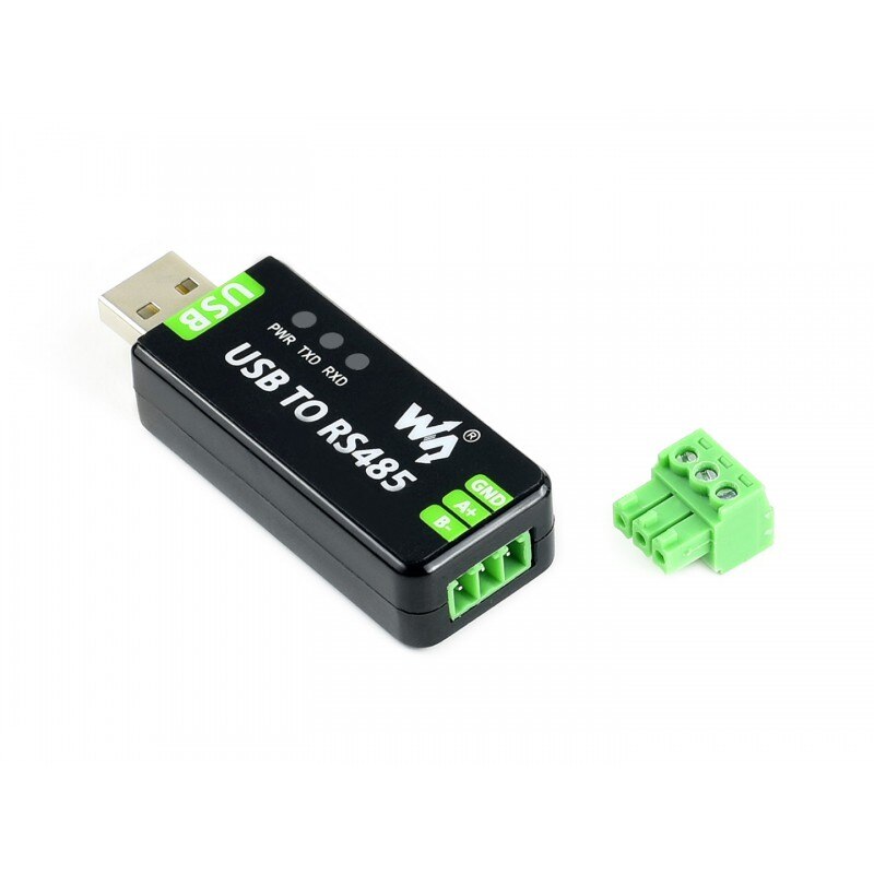 Teollinen usb-  rs485- muunnin alkuperäisellä  ft232rl- sisäisellä tuella mac linux android wince windows 10/8.1/8/7/ xp