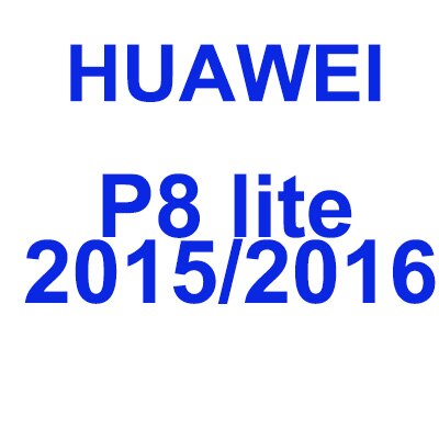2 uds de vidrio templado para el Huawei P8 Lite P9 P10 más Honor 9 hoja protectora pantalla película Honor 7 4C 4X6: P8 lite 2015
