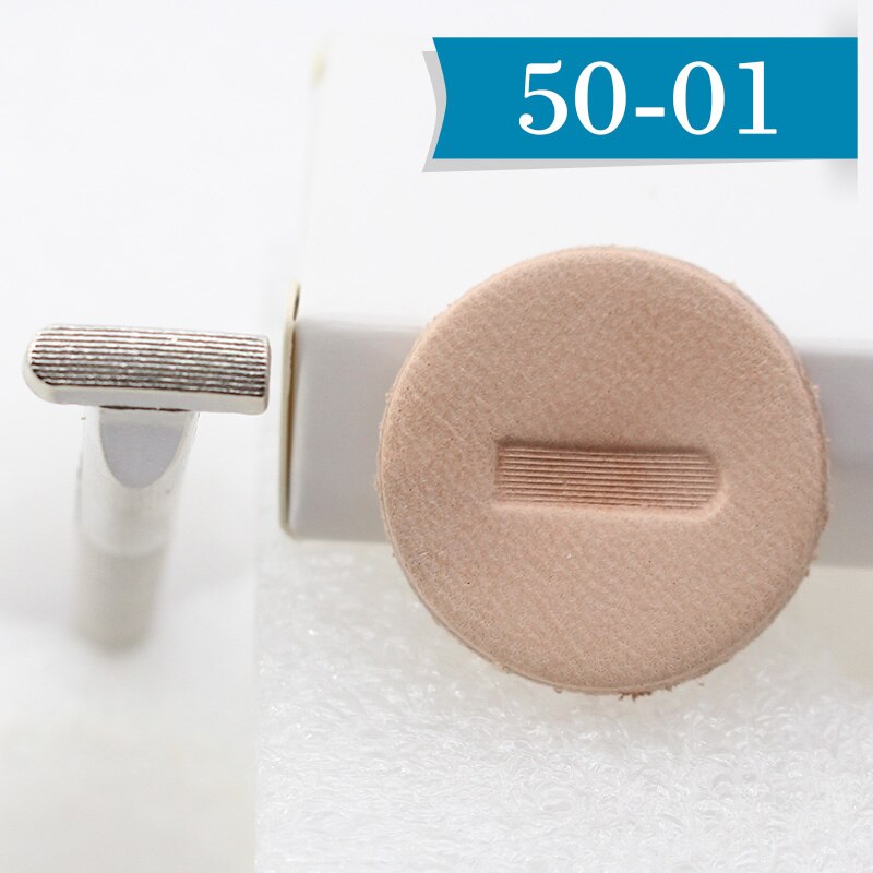 Leather Stamp Tool Engraving and Embossing Tools Different Shape Stamp Punch Set Saddle Making Tools for Leather Craft Working: 50 01 1Pcs