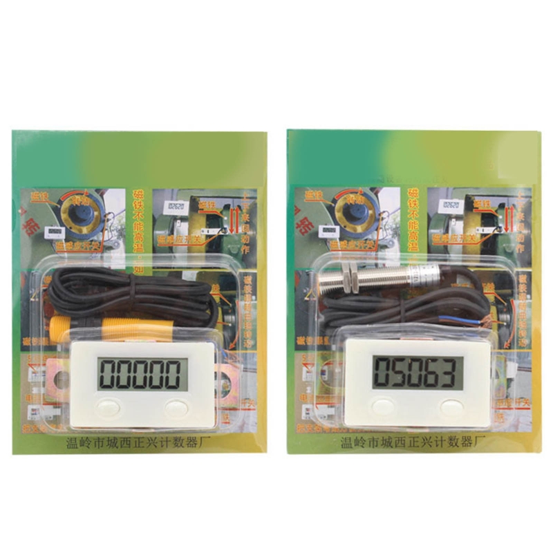 Electronic Counter LCD Digital Tally Counter 0-99999 Forward People Door Counter Panel 5 Digits Shockproof Retail Gauge