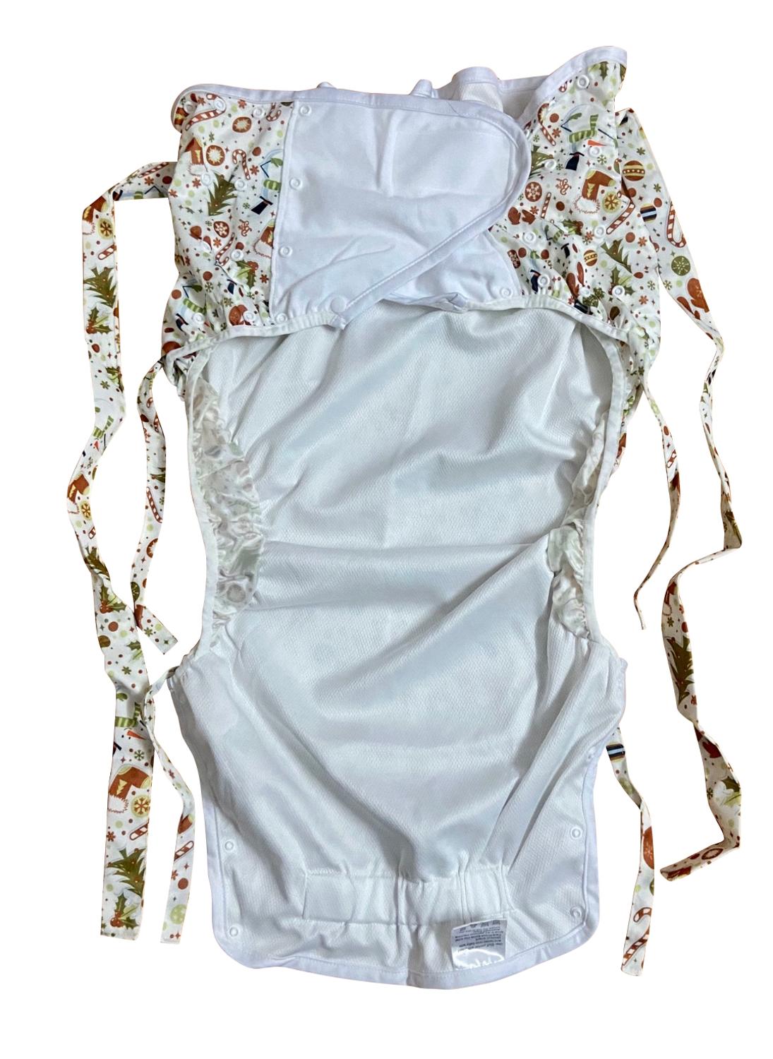 ABDL adulte bébé couches à lacets PVC imperméable et anti-fuite jeunes couches réutilisé hommes et femmes gros et mince général