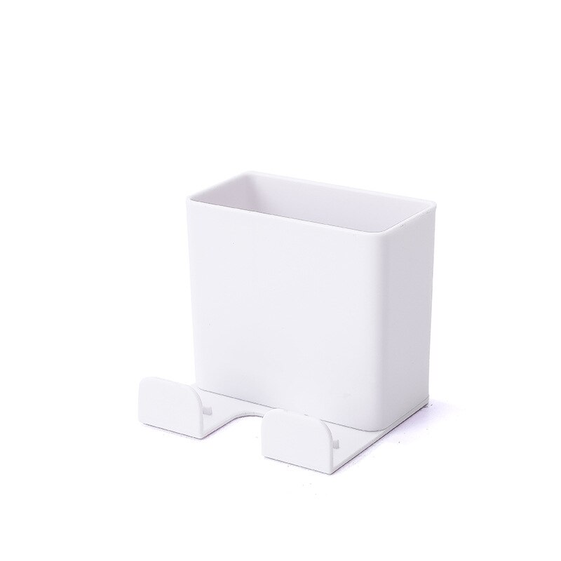 TV caja de almacenamiento para mandos a distancia caja de almacenamiento de aire acondicionado soporte de enchufe de teléfono móvil organizador montado en la pared contenedor de soporte