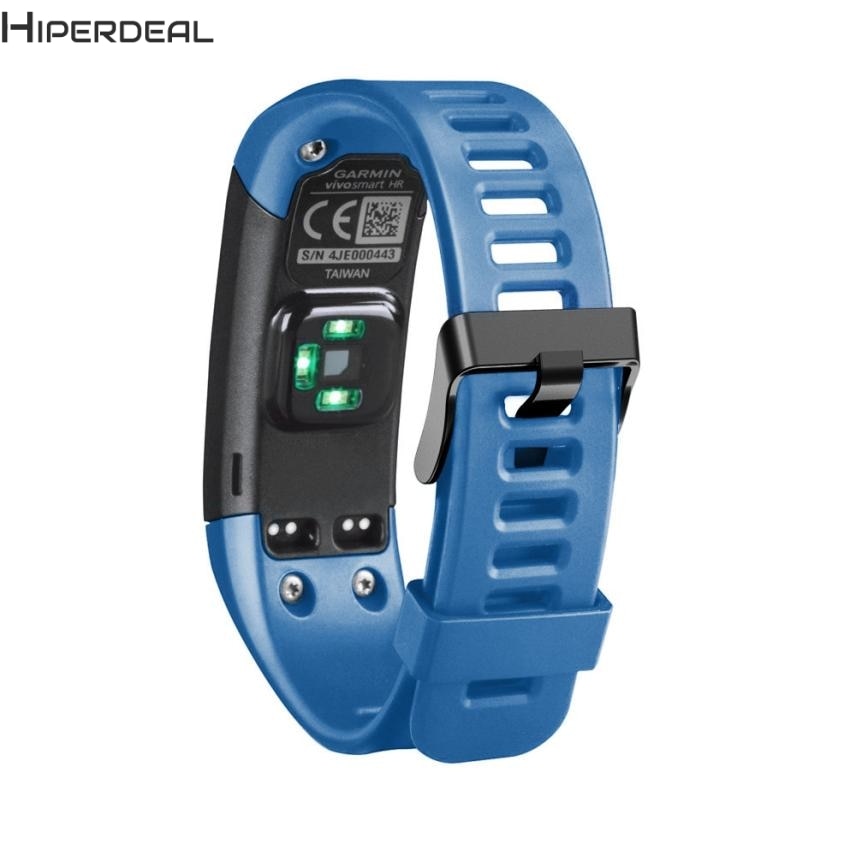 HIPERDEAL Neue Ersatz Weichen Silikon Armband Armband Armband Für Garmin Vivosmart HR 17Dec21