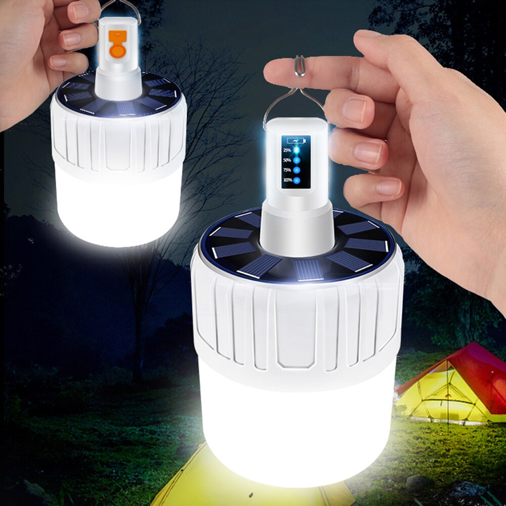 Rechargeable Emergency LED Light Bulb Decorative Indoor And Outdoor Hanging Lights Smart Emergency Bulb Rechargeable Light