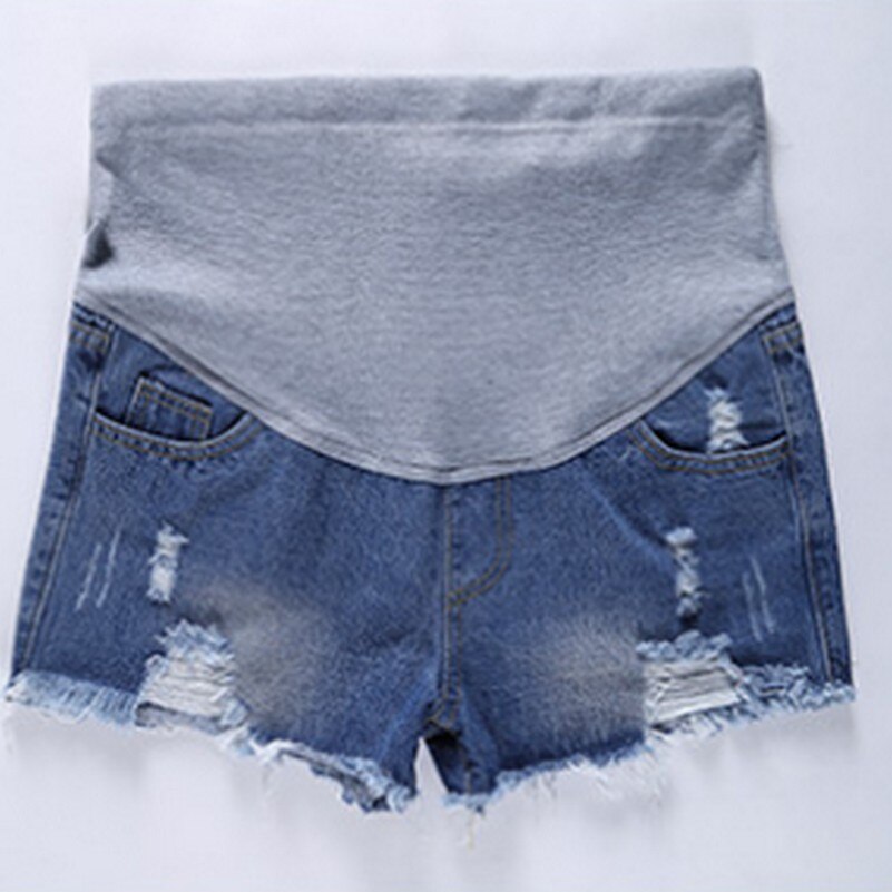Plus Size Maternity shorts for Pregnant Women denim shorts Loose pants Pregnancy Clothes Spring Summer Jeans L-7XL 100kg
