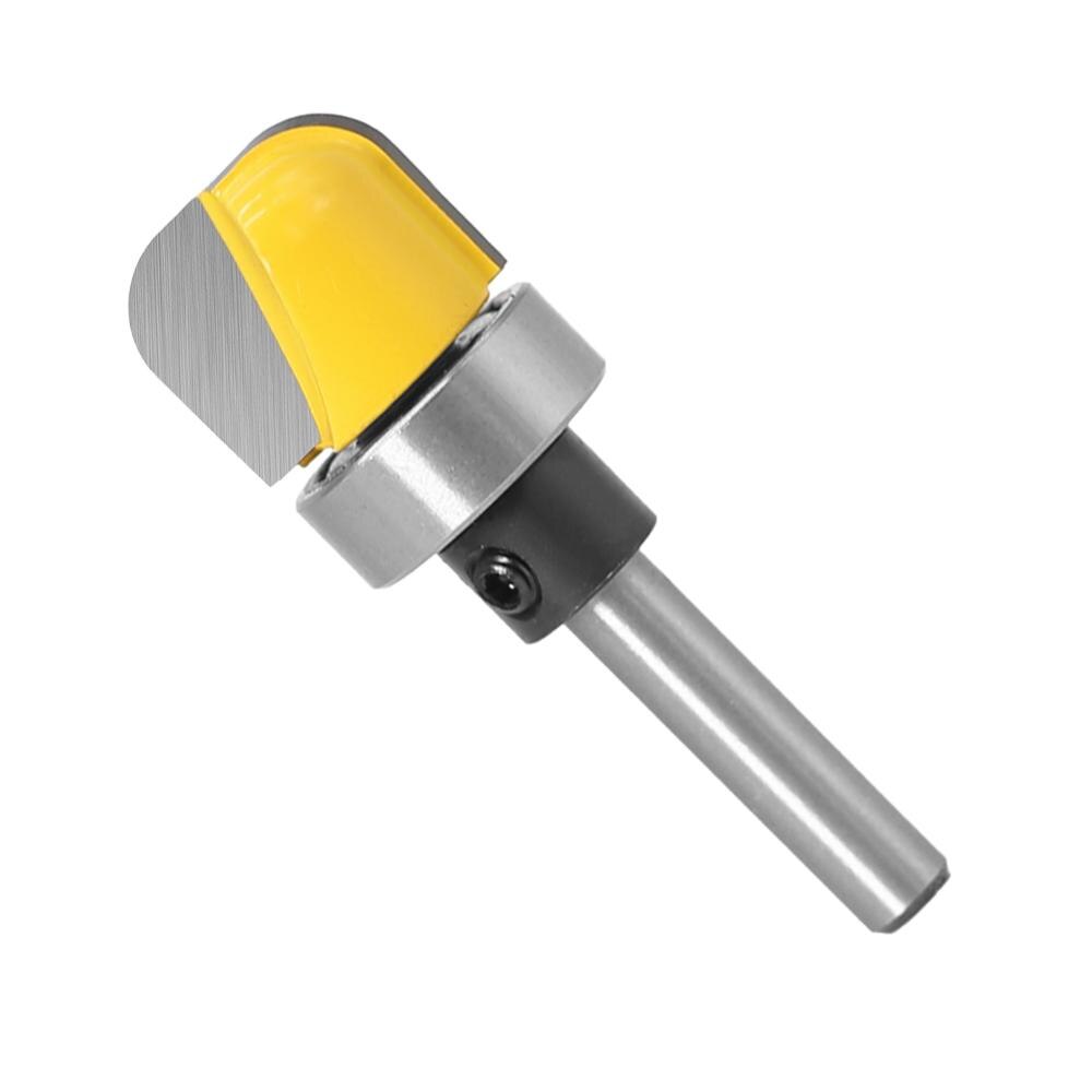 3/4 &quot; diameter skål &amp; bakke skabelon overfræser bit  - 1/4 &quot;  ,6mm skaft