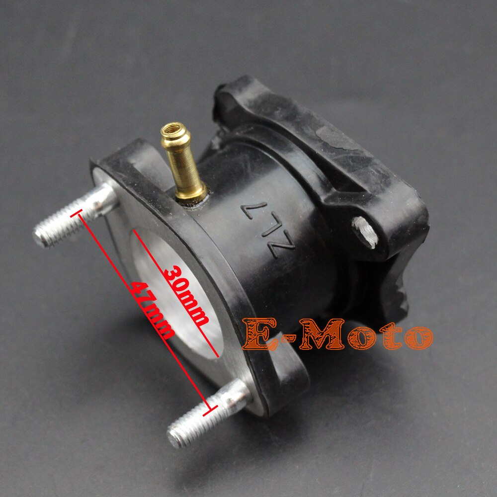 Colector de admisión de carburador PZ30, accesorio recto para PIT Quad, Dirt Bike, ATV, Buggy, 30mm